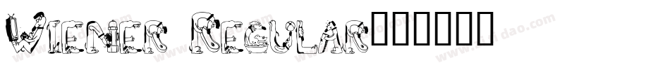 Wiener Regular字体转换